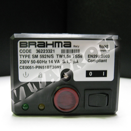 Топочный автомат Brahma SM 592N/S